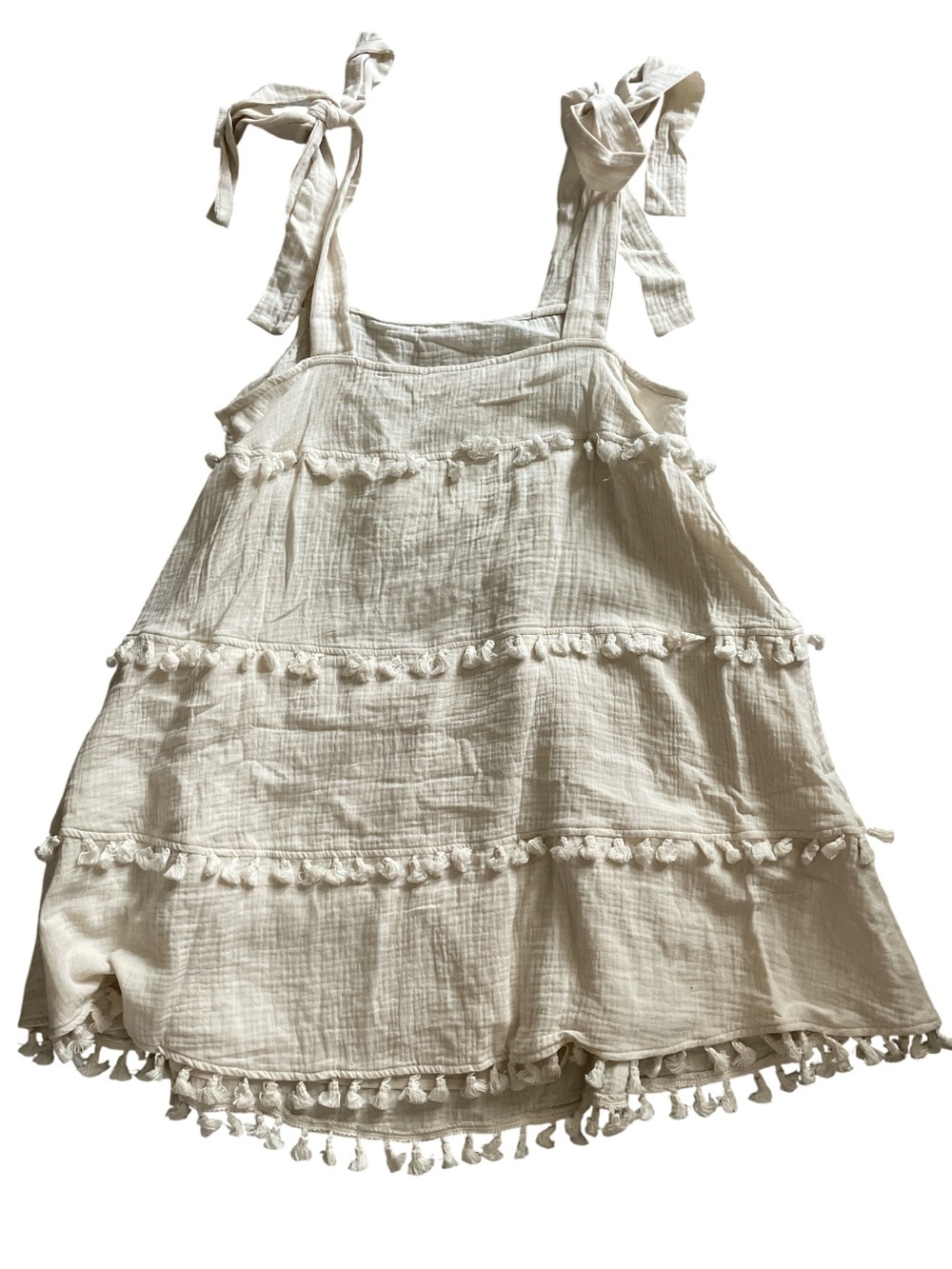 Peach Love Anya Flowy Gauze SunDress - Picture 6 of 6